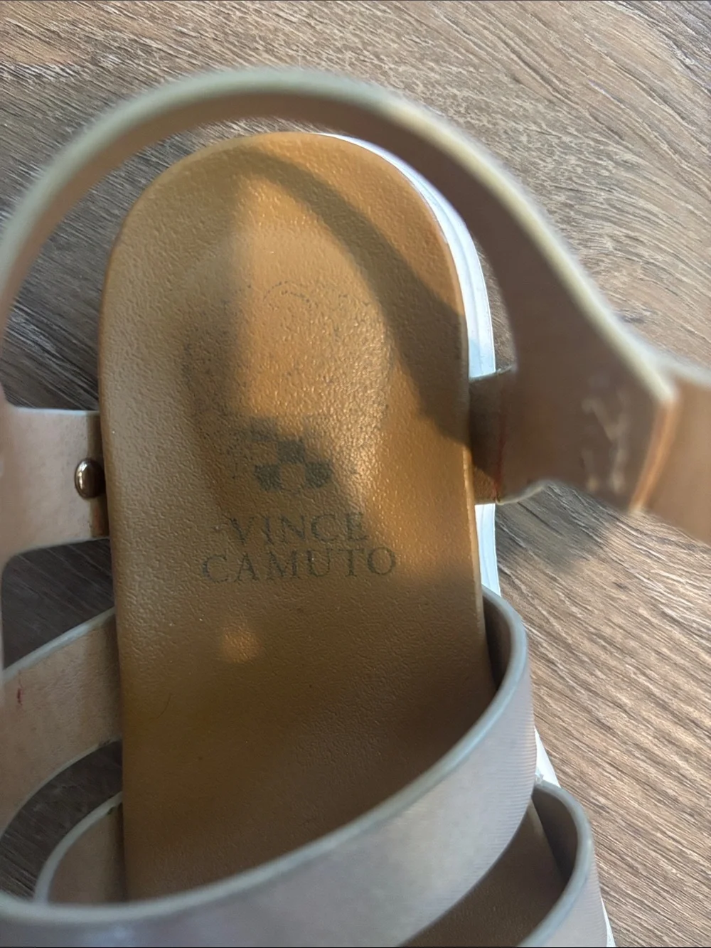 Vince Camuto shimmer champagne